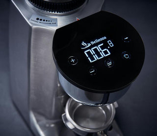 Bellezza Piccola 60 Titanio Kaffeemühle 5 Jahre Garantie