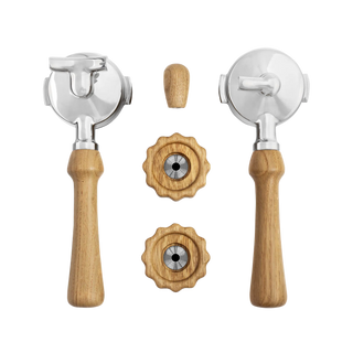 Wiedemann Griffset refined für Rocket Siebträger Maschine, Eiche 1003005 - Kaffeewelt