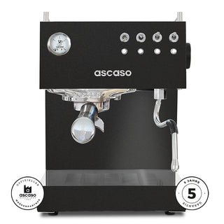 Ascaso Steel UNO Black | 7 Jahre Garantie