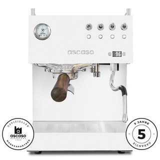 Ascaso Steel DUO PID | 7 Jahre Garantie inkl. Offset Einstellungen