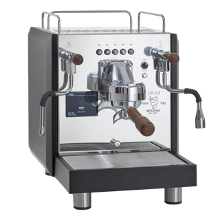Bezzera Duo Top DE Schwarz Siebträgermaschine - Kaffeewelt